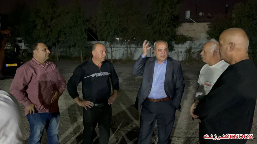 الطيبي يلتقي اصحاب الاراضي المتضررين من التفافي ٤٤٤